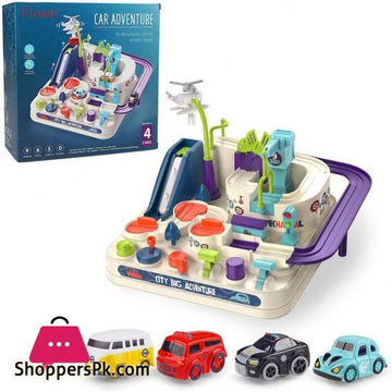 Intelligence Educational Toy Car Race Track Adventure Kid Toys for Boy Girls in Pakistan