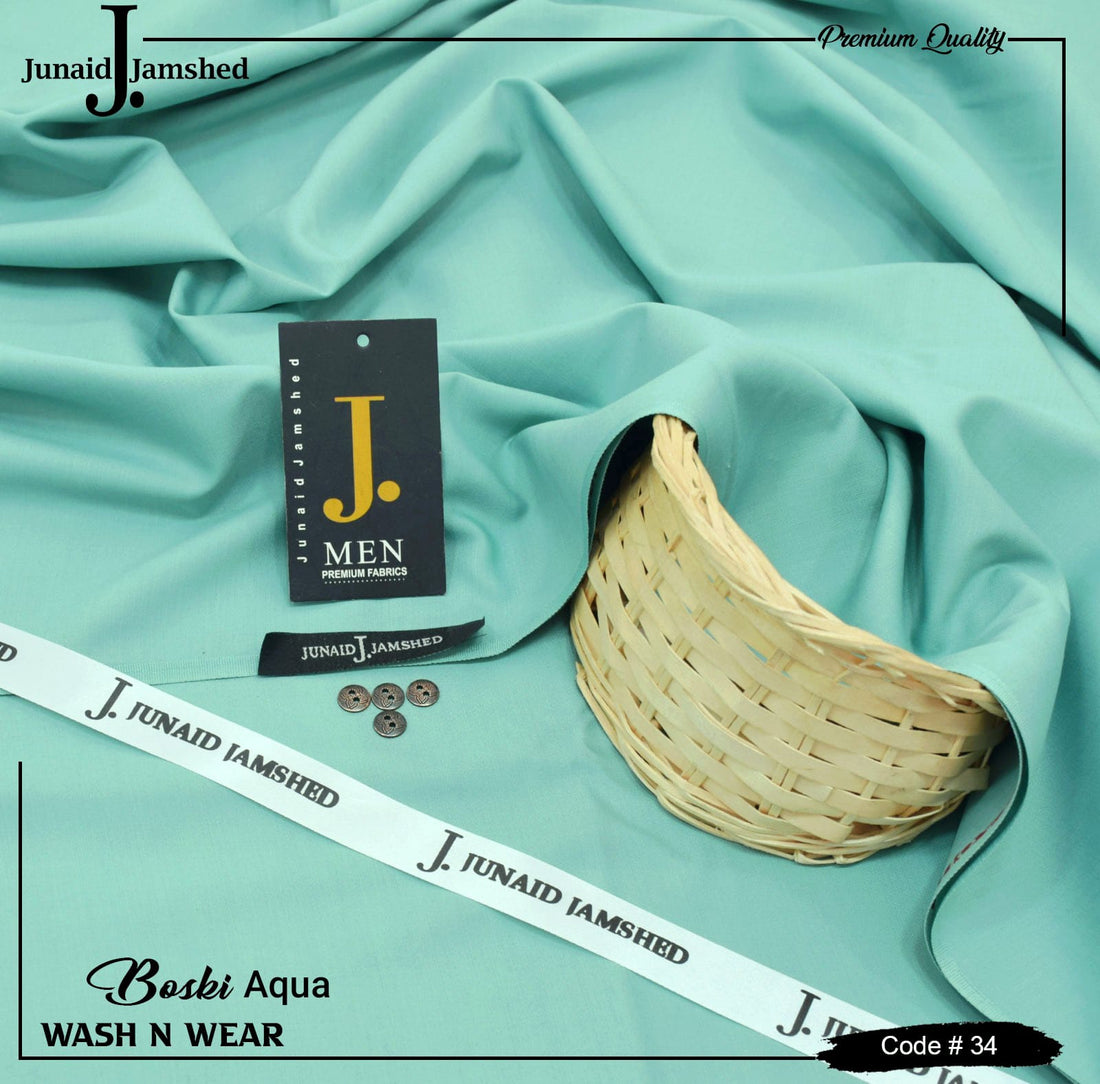 J. Junaid Jamshed Four Seasons 2026 – Premium Gents Wash & Wear Boski