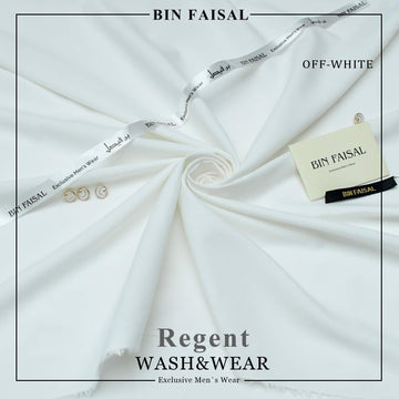 BIN FAISAL 100% Pure Super Luxury Regent Wash & Wear – 4M Tropical Fabric